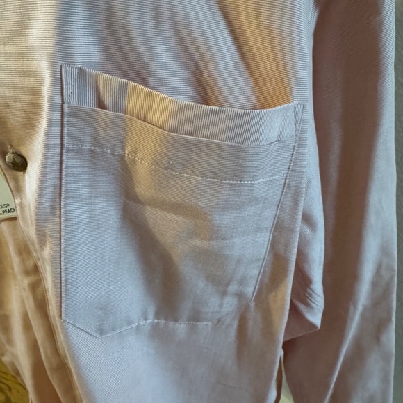 Men's Stubbs Western Wear Light Peach Banded Color Size XL Long Sleeve Shirt XL - Picture 6 of 9